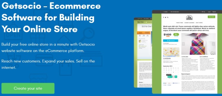 Getsocio — e-commerce platform for SMB