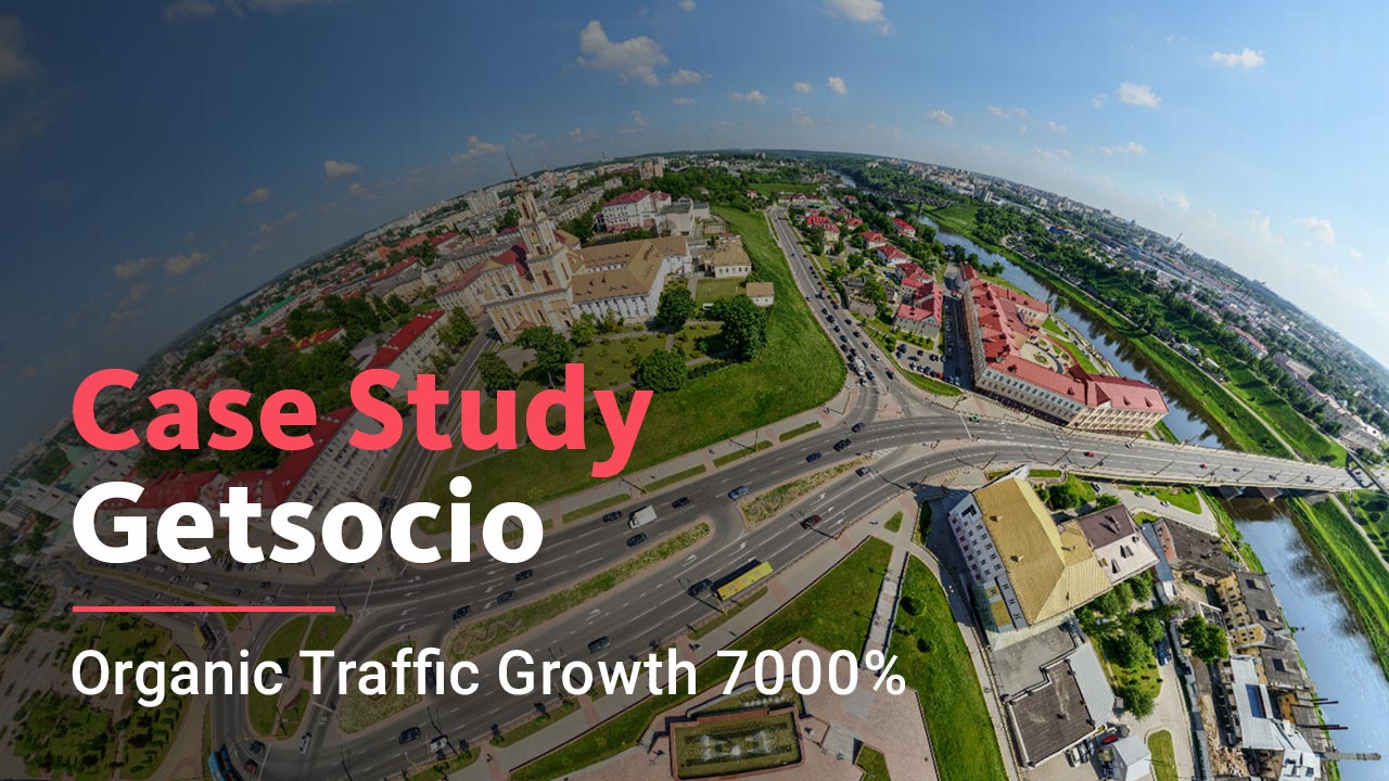 Getsocio case 70 times organic growth in highly competitive niche