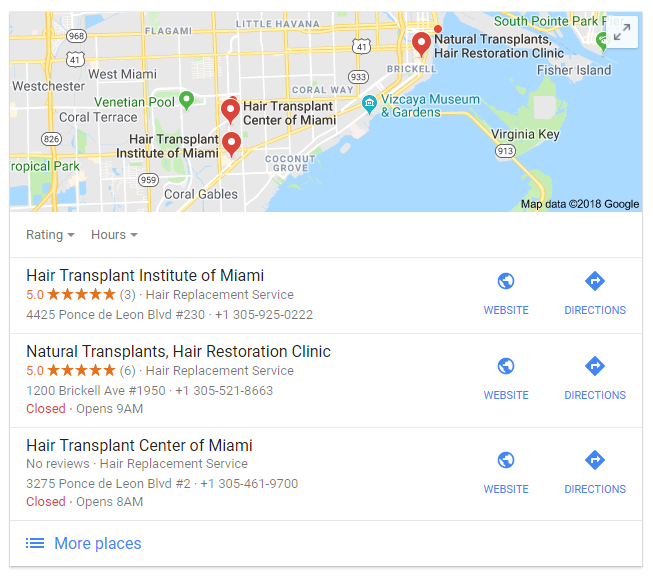 Google adds a block with Google Maps into search results