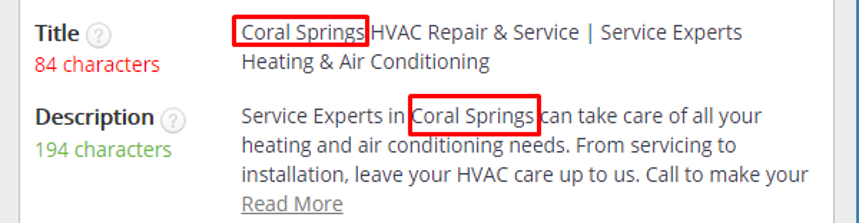 HVAC website marketing 