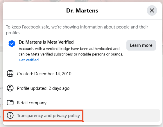 How to find a competitor’s ads in the Meta Ad Library