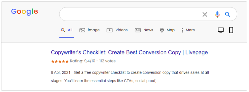 Copywriter's Checklist: Create the Best Conversion Copy | Livepage