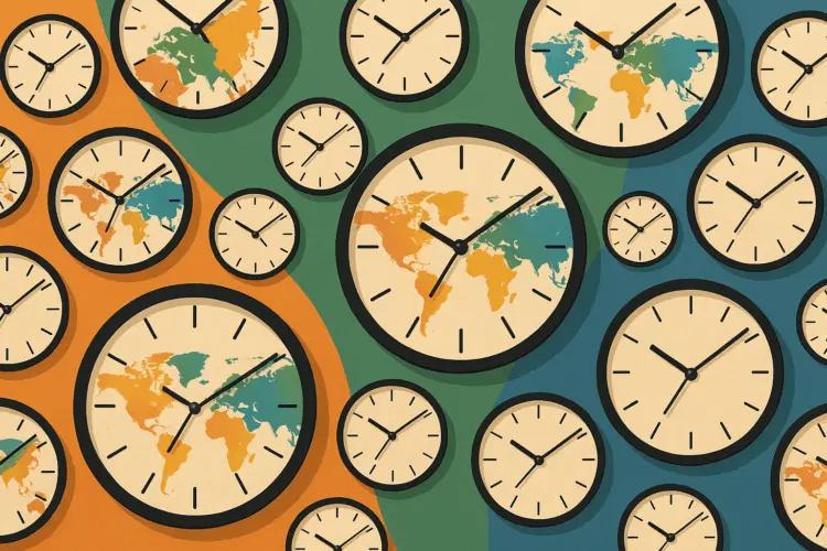 Different time zones and reporting dates