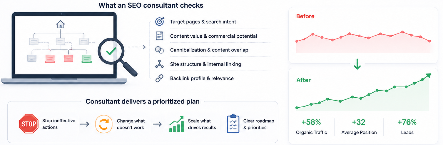 Common Reasons for a Lack of Organic Traffic Growth and the Role of SEO Consulting