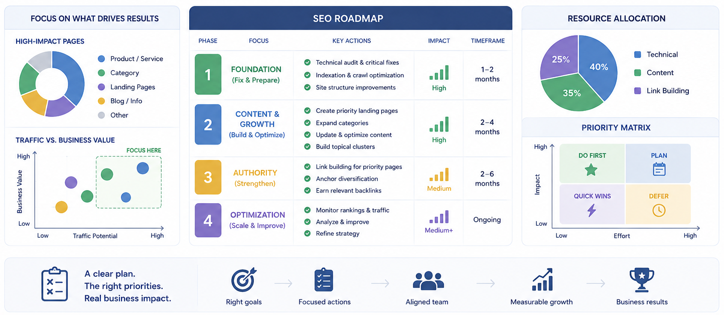 Example of an SEO Strategy Structure